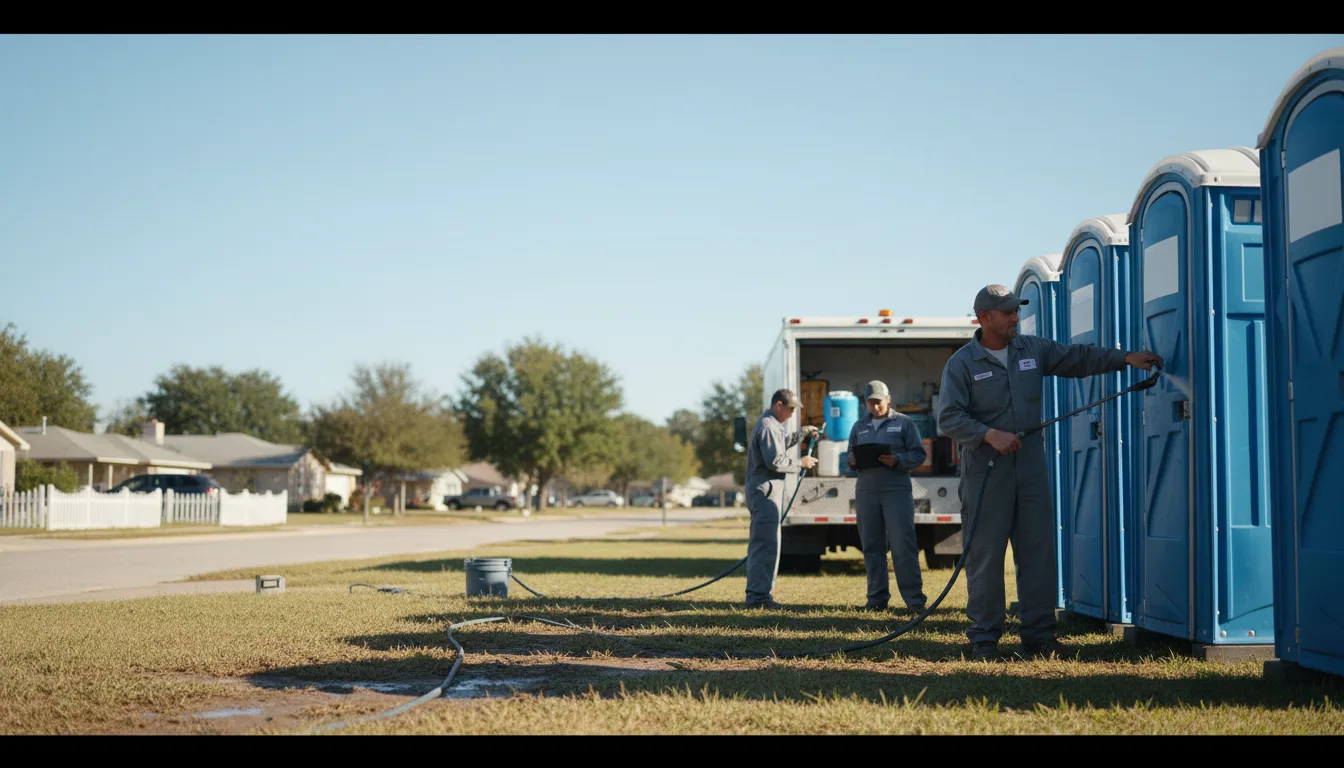 Long-Term Portable Toilet Rental in Harvel, IL near me